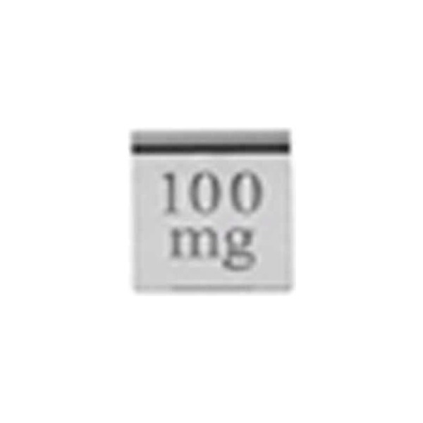 Ohaus Ohaus 100mg Cylindrical Weight Stainless Steel OIML Class F1 80780313 - main